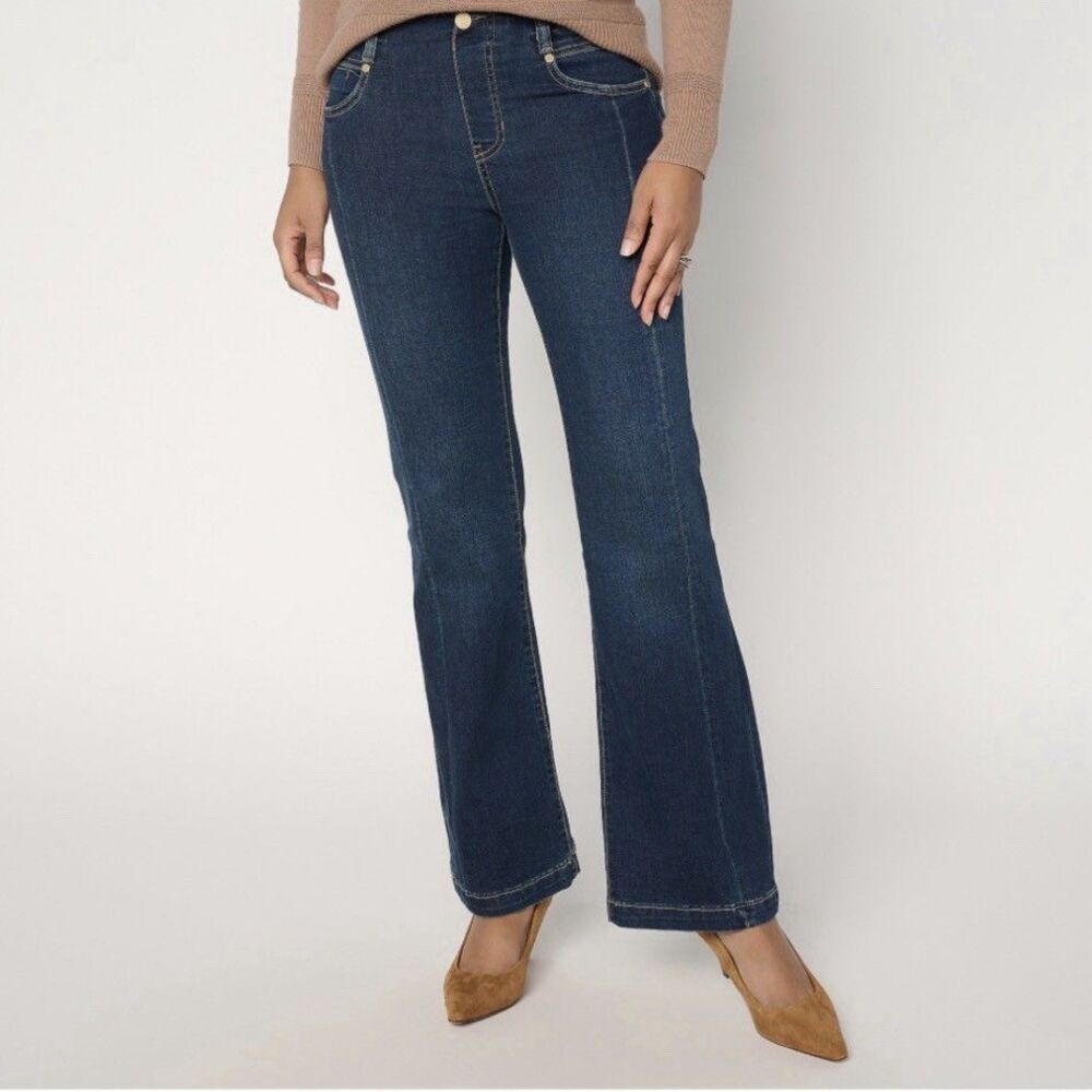 Liverpool Los Angeles Gia Glider Pull-On Seamed Jeans- Nw Hamps